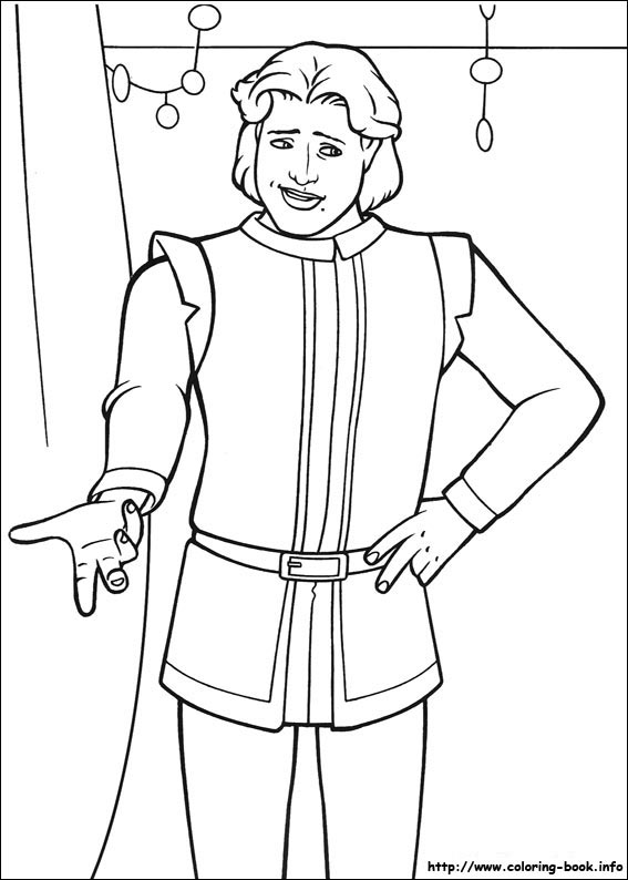 Shrek kolorowanki